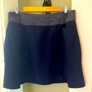 9 Cute navy blue, front pockets, golf skort